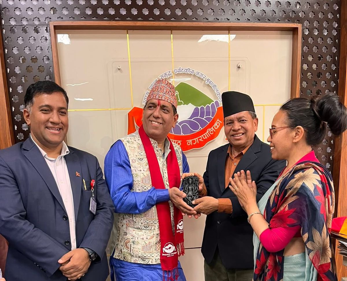 बुढानीलकण्ठ नगरपालिका र इन्डो अष्ट्रेलिया सनातन सोसाइटीबीच सांस्कृतिक सहकार्यबारे  छलफल